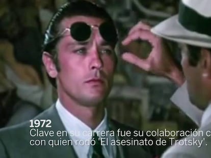Alain Delon, la mirada felina que no caduca