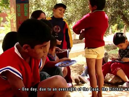 Los niños sin techo