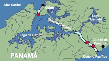 Qual é a origem da água do canal do Panamá? Não é a que você pensa