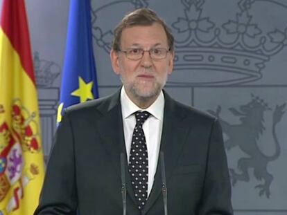 Rajoy, al Gobierno catalán: “No dejaré que se arroguen poderes ilimitados”