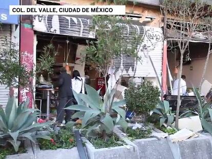 Una explosión en una cafetería de la Ciudad de México deja ocho heridos