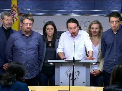 Iglesias: “ Creo que debo asumir la vicepresidencia del próximo Gobierno”