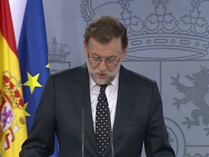 Directo | Comparecencia de Mariano Rajoy tras reunirse con el Rey