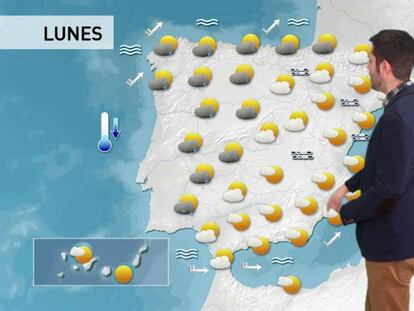 Lluvias en el oeste peninsular
