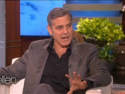 George Clooney contó cómo le pudió matrimonio a Amal Ramzi en el programa de Ellen de Generes.