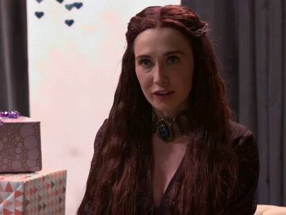 Carice van Houten, actriz que representa a Melisandre en Juego de Tronos.