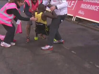 La media maratón de Bath acaba con récord... y caída