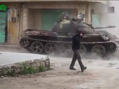 Cinco años de guerra en cuatro minutos