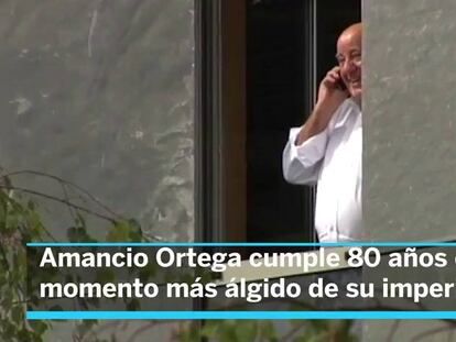 El multimillonario creador de Zara, Amancio Ortega, cumple 80 años