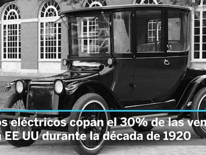 Hubo un tiempo en el que los coches eran eléctricos