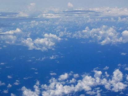 As nuvens marcam as fronteiras dos ecossistemas