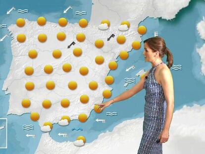 Sol, frío de madrugada y calor primaveral durante el día