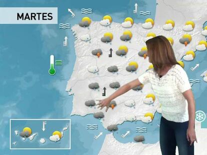 Lluvia durante toda la semana