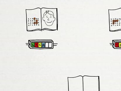 El estudio del ADN comenzó en una venda con pus