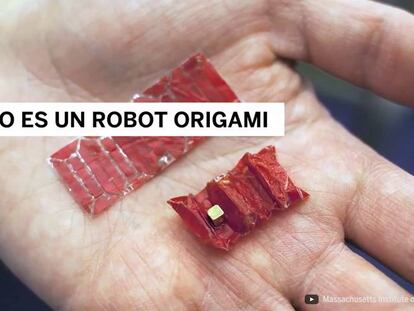 Científicos del MIT crean un robot origami