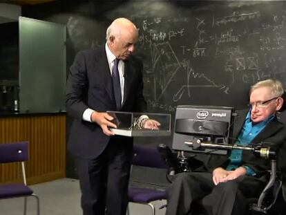El primer premio para Hawking por su aportación al estudio de las galaxias