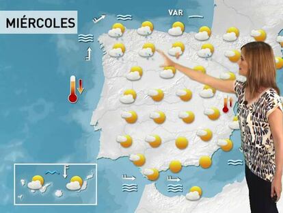 Ambiente suave en el centro, calor en el sureste