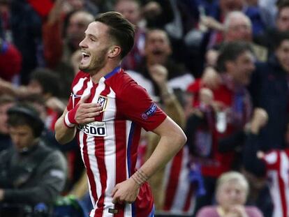 14. Gol de Saúl ante el Bayern