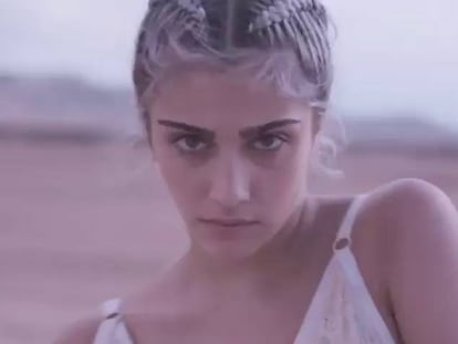 Lourdes Leon en el anuncio de Stella McCartney.