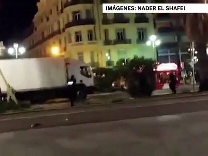Así abatió la policía al autor del atentado en Niza