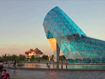 Este zapato es un templo