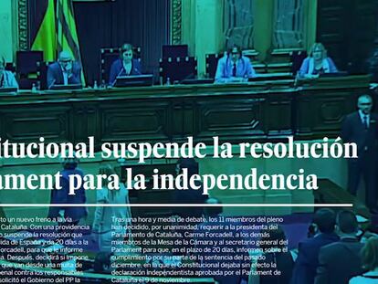 Resumen del 1 de agosto