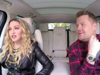 Madonna confiesa en el ‘Carpool karaoke’ que besó a Michael Jackson