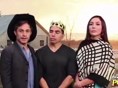 Gael García parodia la invitación a los quinceaños de Rubí