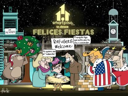 Aunque no lo creas, esta publicidad con Errejón como Niño Jesús es real