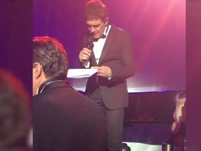 Antonio Banderas, Mariah Carey y Elton John, juntos en una boda rusa