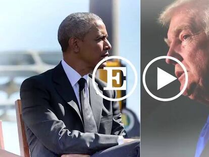 Trump y Obama: sonrían, por favor