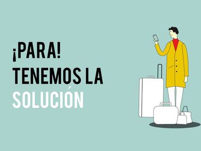 Olvídate de cargar bultos