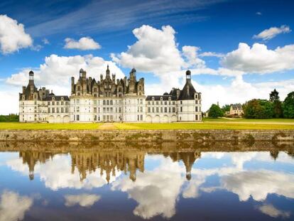 El castillo de Chambord, en el valle del Loira.