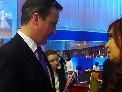 Cameron y Kirchner se enzarzan por Las Malvinas