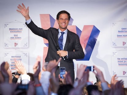 Los liberales de derecha ganan las elecciones holandesas