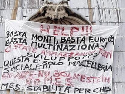 La protesta social se eleva a la cúpula de San Pedro