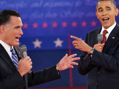 Obama se toma la revancha en un duro debate con Romney