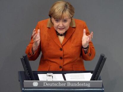 Un choque de visiones sobre Europa abre la precampaña en el Bundestag