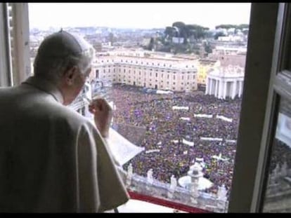 Benedicto XVI asegura que se dedicará a “la oración” en su último Ángelus