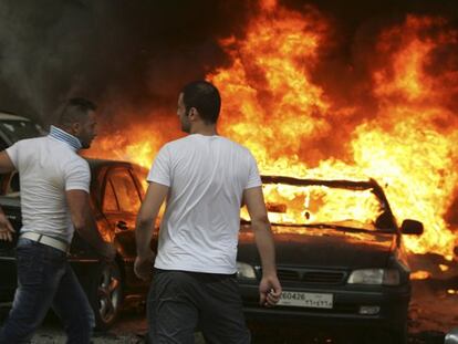 Una fuerte explosión sacude el bastión de Hezbolá en Beirut