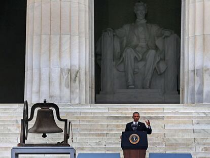 Obama recuerda a King pidiendo el fin de la “discriminación legalizada”