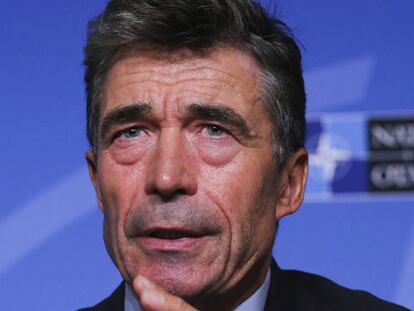 El secretario general de la OTAN, Anders Fogh Rasmussen.