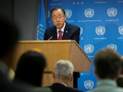 La ONU anuncia la primera conferencia de paz sobre Siria para enero