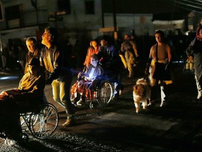 Evacuación en Iquique (Chile) este miércoles a medianoche.