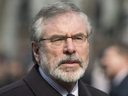 Foto de archivo de Gerry Adams.