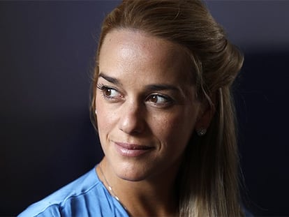 Entrevista con Lilian Tintori, esposa del líder opositor venezolano Leopoldo López.