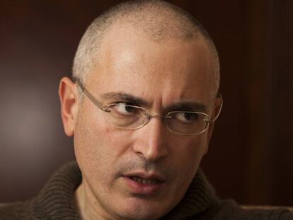 Jodorkovski el pasado mes de diciembre.