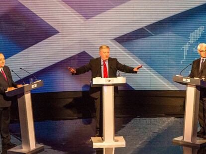 Debate sobre la independencia de Escocia.