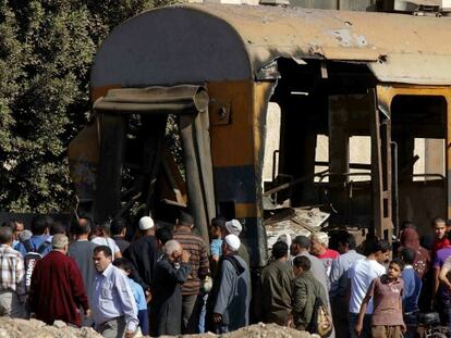 El lugar del atentado en la provincia de Menufía, el 6 de noviembre / Foto: AFP | Vídeo: Reuters