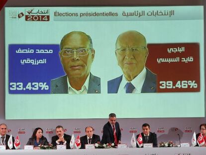 En la foto (Efe), la Comisión electoral el 25 de noviembre | Vídeo: Reuters